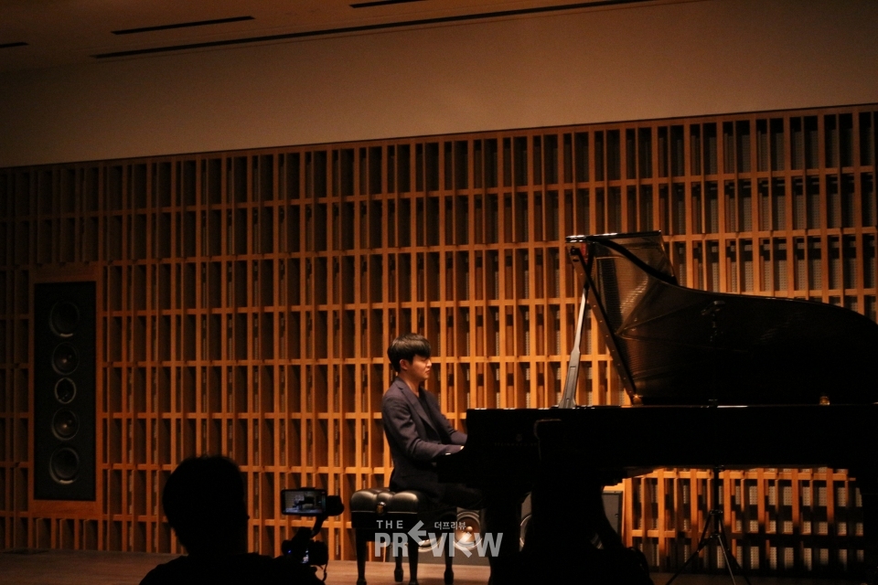 피아니스트 선우예권 피아노 전국투어 리사이틀 ‘나의 클라라’ 기자간담회(장소- 오드포트) (사진제공=목프로덕션)