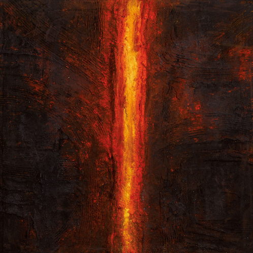 마르첼로 로 주디체 ‘Eden Vulcano’ 2013 Pigment & Oil on canvas 100x100cm(이미지 제공=오페라갤러리)
