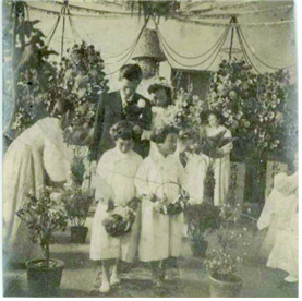 박인환 · 이정숙 결혼사진, 1948년 이른 봄, 덕수궁 석조전