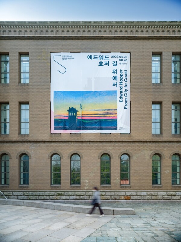 《에드워드 호퍼 길 위에서》 전시 전경, 사진 홍철기. ⓒ 2023, 서울시립미술관