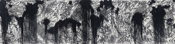 권오봉, Untitled, 2009, 캔버스에 아크릴릭, 193×775cm(사진제공=대구문화예술진흥원)